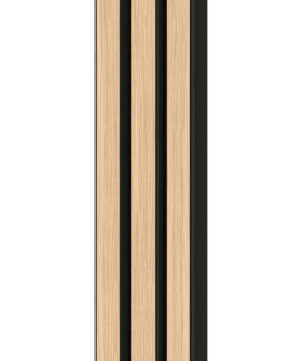 VOX Linerio Natural Black Slat Panel (M-Line)