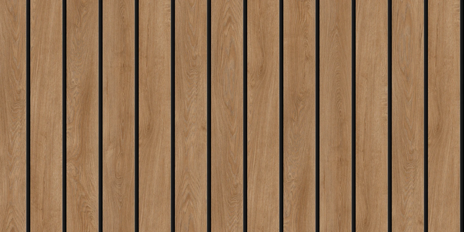 VOX SOLVO Cladding Natural Oak-Black 160mm x 6m - Image 3