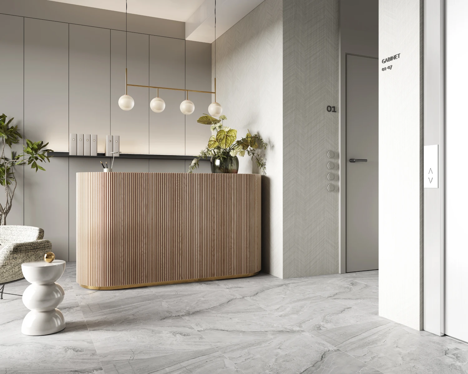 SPC Flooring – Ash Grey – 600mm x 600mm – Pack of 4 - Image 4
