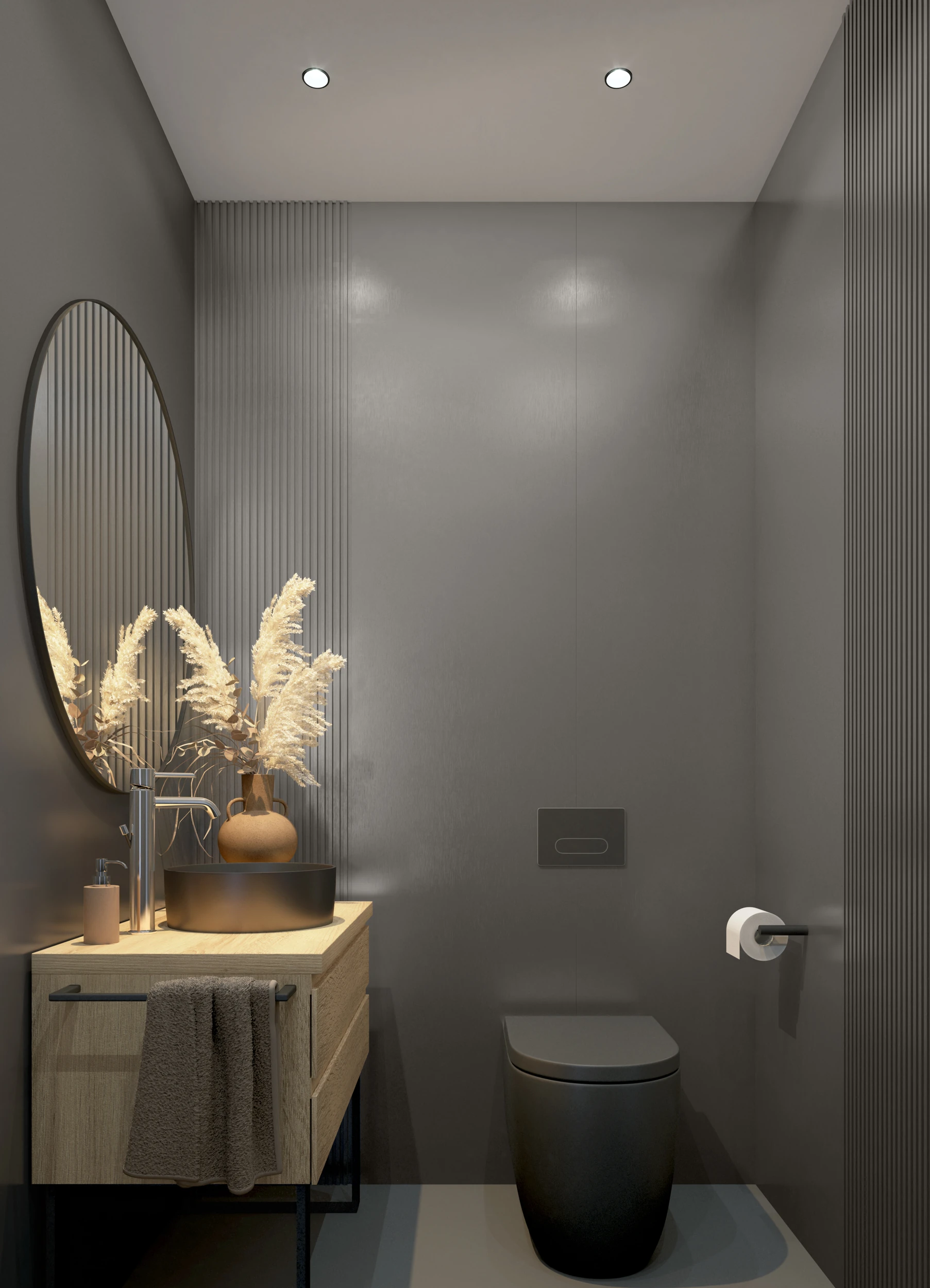 Vilo MPC Slat Panel Med 160mm x 2.65M Brushed Steel - Image 3